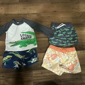 12 month bundle of boy swim